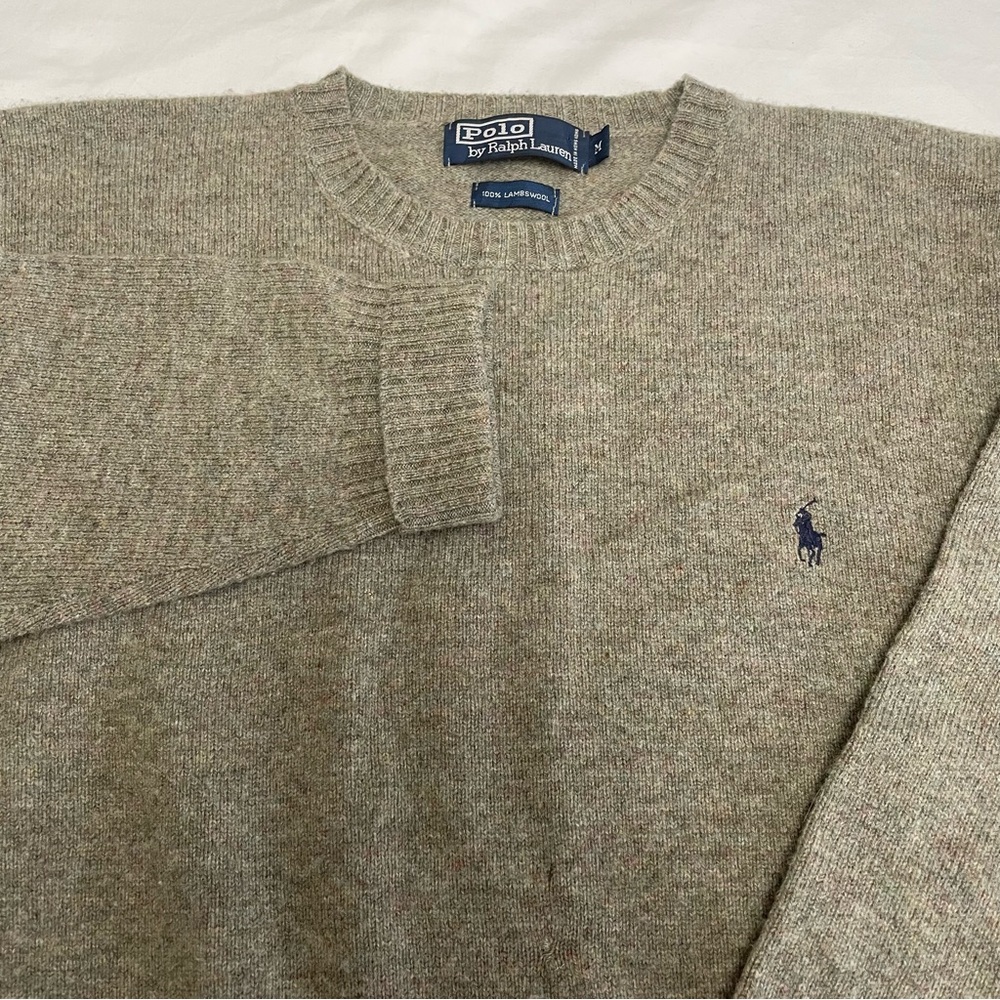 Ralph Lauren Gray Crewneck Sweater
